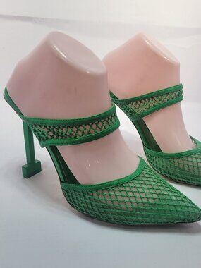 Jessica Rich Isabelle Women's Size 40 Green Stiletto Heels Sandals